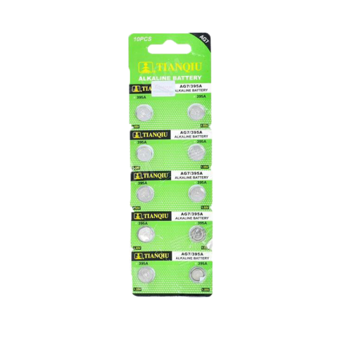 Αλκαλικές μπαταρίες – AG7/LR927H/395A – 1.5V – 10pcs – 681071