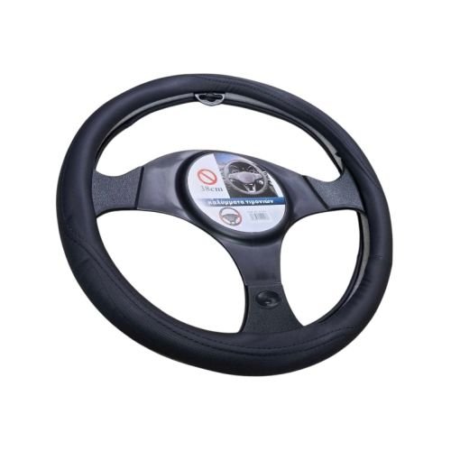 Κάλυμμα τιμονιού αυτοκινήτου – XY-051 – 122476 – Black/Black