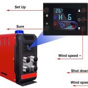 Φορητό αερόθερμο πετρελαίου – 5000W – 12/24V – 508093