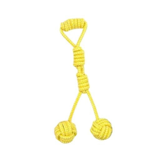 Παιχνίδι σκύλου σχοινί με μπάλες – 35cm – 12pcs – 550538