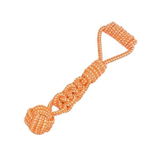 Παιχνίδι σκύλου σχοινί με μπάλα – 38cm – 12pcs – 550544