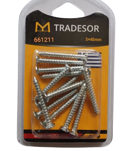 Σετ – Βίδες – 5X40mm – 661211