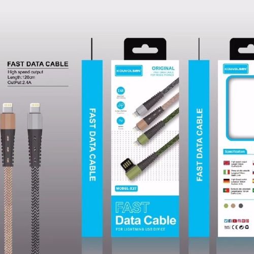 Καλώδιο φόρτισης & data – Lightning – Fast Charge – X27/5G – 1.2m – 880653