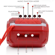 Ασύρματο ηχείο Bluetooth – TG162 – 886991 – Blue