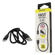Καλώδιο φόρτισης & data – Type-C – CL-50T – Fast Charge – 3A – AWEI – 887998