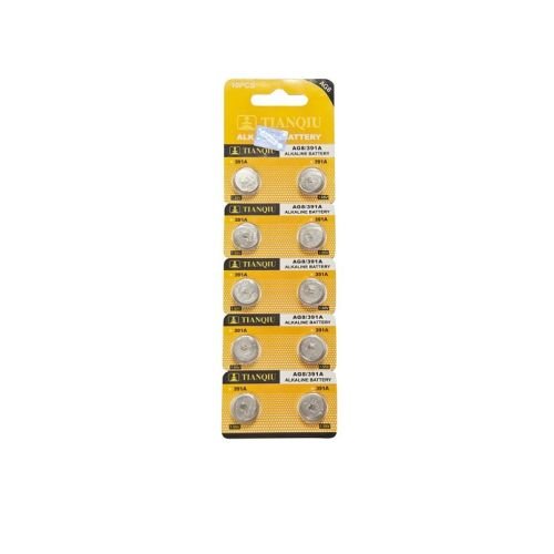 Αλκαλικές μπαταρίες – AG8/391A – 1.55V – 10pcs – 681088