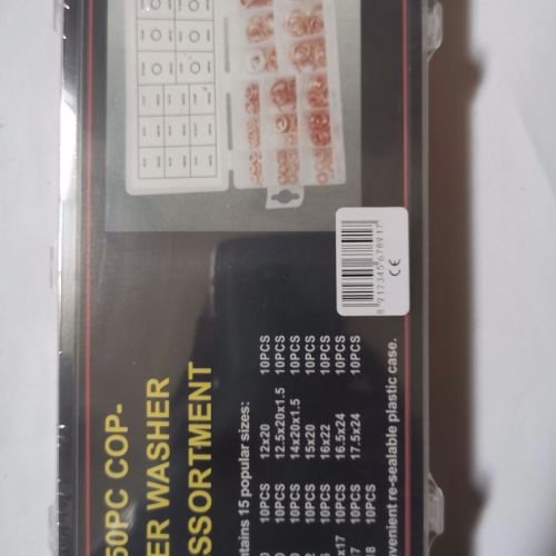 Σετ παξιμάδια πεταλούδα – 150pcs – 678177
