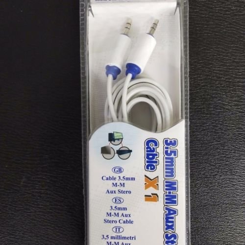 Καλώδιο ήχου – 3.5mm Jack σε AUX – CT412 – 3m – 122074