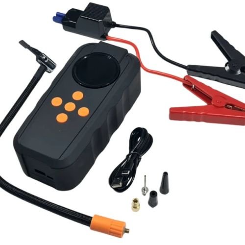 Εκκινητής μπαταρίας οχημάτων Jump Starter & αεροσυμπιεστής – 8000mah – 512004