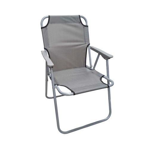 Πτυσσόμενη καρέκλα camping – 1601 – 000526 – Grey