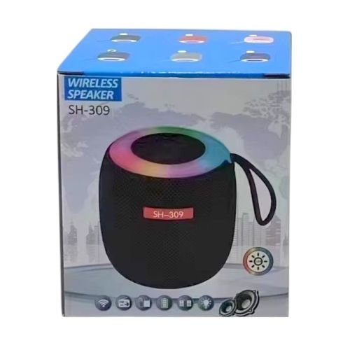 Ασύρματο ηχείο Bluetooth Mini – SH-309BT – 043090 – Grey