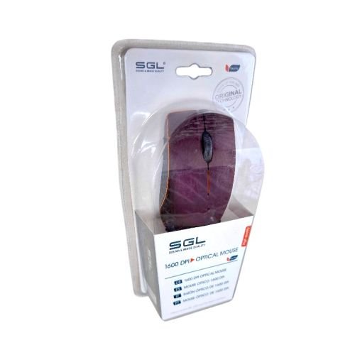 Ενσύρματο ποντίκι Η/Υ – K207 – 098968 – Purple