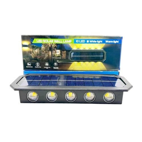 Ηλιακό φωτιστικό τοίχου LED – 1082-10 – 279313