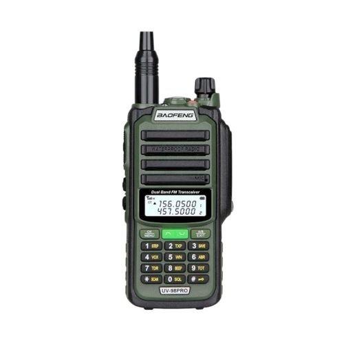 Φορητός πομποδέκτης UHF/VHF – UV98 PRO – Baofeng – 402987 – Green