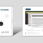 Ασύρματο πληκτρολόγιο Bluetooth – AS199 – AOAS – 651992 – Black