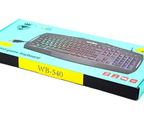 Ενσύρματο πληκτρολόγιο Gaming – LED RGB – WB540 – Weibo – 655402
