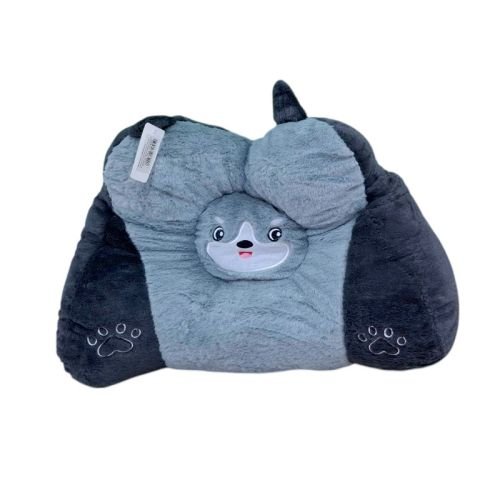 Μαξιλάρι πλάτης λούτρινο – 45cm – 71895 – Blue/Grey