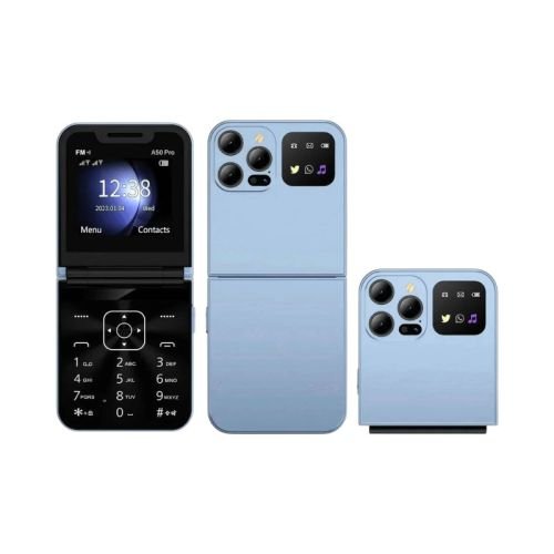 Κινητό τηλέφωνο – i15 Pro – 812228 – Blue – Ελληνικό μενού