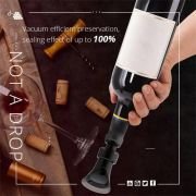 Πώμα κρασιού 2 σε 1 με αεροστεγές κλείσιμο – WP-003 – 812525