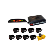 Αισθητήρες παρκαρίσματος – 8pcs – Only Screen – Black – 002181