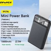 Powerbank – P17K – 10.000mah – 22.5W – AWEI – 005197