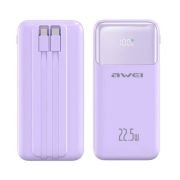 Powerbank – P106K – 10.000mah – 22.5W – AWEI – 001366 – Purple