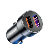 Φορτιστής αναπτήρα αυτοκινήτου – Quick Charger – C-855 – AWEI – 006514