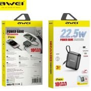 Powerbank – P86K – 10.000mah – AWEI – 008822 – Black