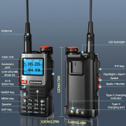 Φορητός πομποδέκτης – K61 PRO – Baofeng – 009614