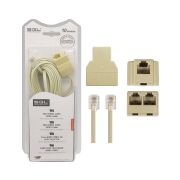 Καλώδιο γραμμής τηλεφώνου – 10m – 095002