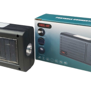 Ασύρματο ηχείο Bluetooth με ηλιακό πάνελ – YHX-07 – 040070 – Black