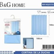 Κουρτίνα μπάνιου – Light Blue – 1.8×1.8m – 25755