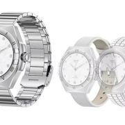 Σετ Smartwatch με 3 λουράκια – LG80 Mini – 065066 – White