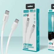 Καλώδιο φόρτισης & data – USB Type-C σε Type-C – Fast Charge – X102 – 2m – 60W – 632409
