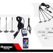 Φώτα ημέρας αυτοκινήτου LED RGBW – R-D20101-P4 – 110026C