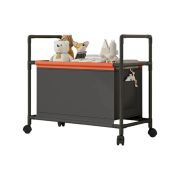 Καλάθι απλύτων & αποθήκευσης τροχήλατο – YH6906-1 – 114081 – Black