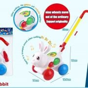 Συρόμενο παιχνίδι Κουνελάκι – 0517 – 117290 – White