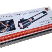 Επαναφορτιζόμενος φακός LED & εργαλείο έκτακτης ανάγκης – FA-SY2407 – 123613