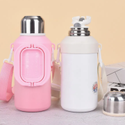 Φορητό παγούρι-θερμός με χειρολαβή – 1000ml – 219484 – Green