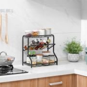 Μεταλλική ραφιέρα τροφίμων κουζίνας τριώροφη – MZY-525-3 – 718547