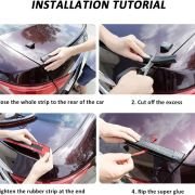 Αυτοκόλλητη αεροτομή Spoiler αυτοκινήτου – R-Z14202-B – 140112