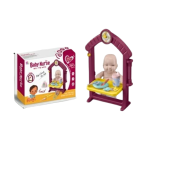 Καρεκλάκι φαγητού με κούκλα και αξεσουάρ – HL-15 – 153338