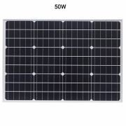Μονοκρυσταλλικό ηλιακό πάνελ – Solar Panel – 50W – 676128