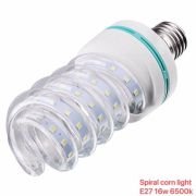 Λάμπα LED – Spiral Corn – E27 – 16W – 6500K – 356977