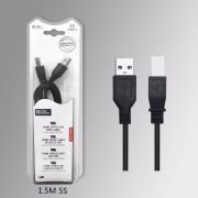 Καλώδιο περιφερειακών USB 2.0-USB-B – 1.5m – 5S – 197549