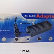 Τροφοδοτικό μετασχηματιστής AC/DC – 12V 6A – 72W – 235724