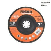 Πολύπτερο λείανσης μετάλλου για γωνιακό τροχό – 7″” – Grit60 – Finder – 195633