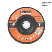 Πολύπτερο λείανσης μετάλλου για γωνιακό τροχό – 7″” – Grit40 – Finder – 195632