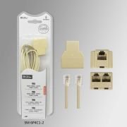 Καλώδιο γραμμής τηλεφώνου – 5m – 6P4C – 094999