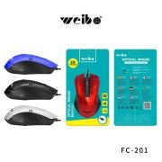Ενσύρματο ποντίκι – FC-201 – Weibo – 652012 – Black